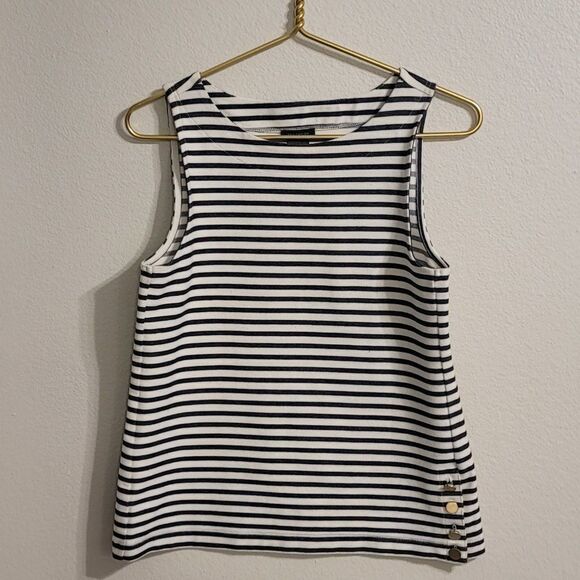 Ann Taylor Factory Striped Tank Top Sz XS - Picture 1 of 4
